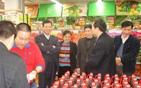 參觀物美超市