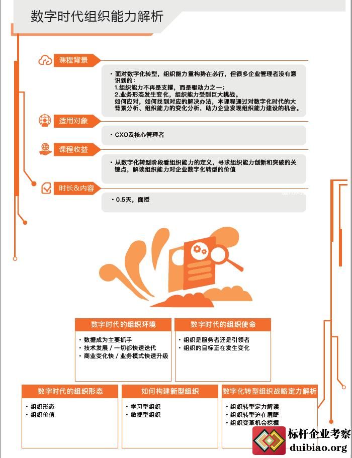 數字時代組織能力解析