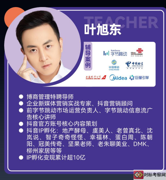 葉旭東老師簡介